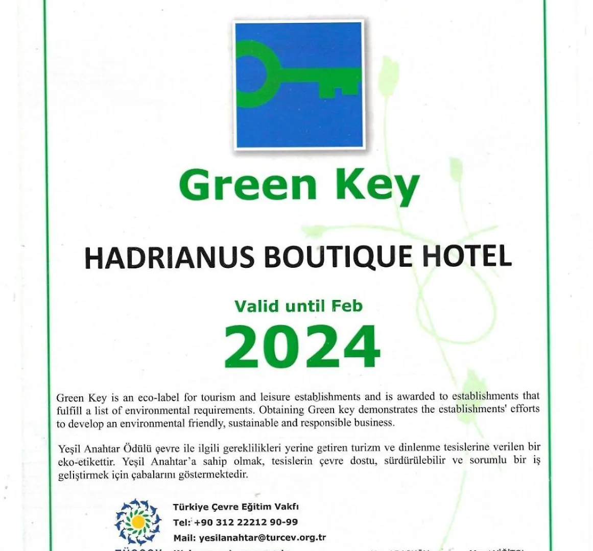 Hadrianus Pansion Hotel Antalya